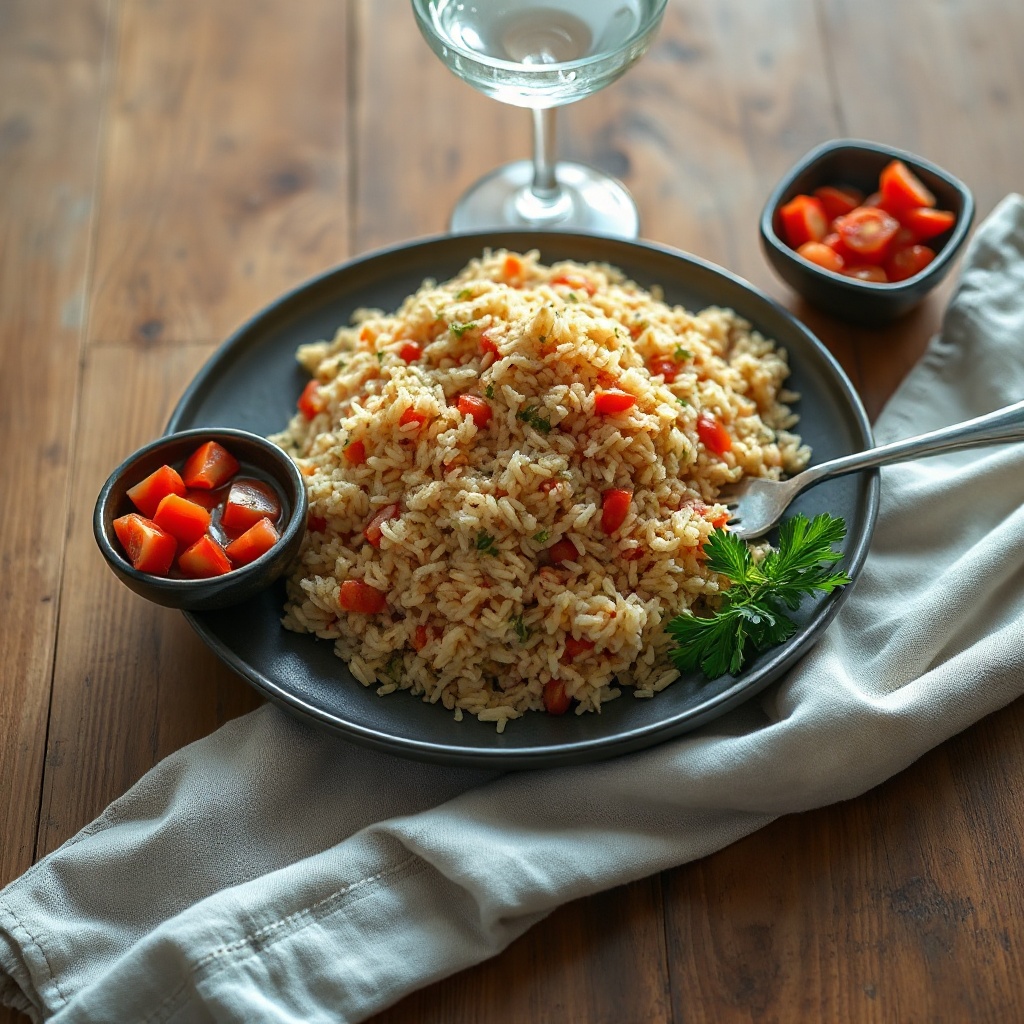 tabak pilav kalori