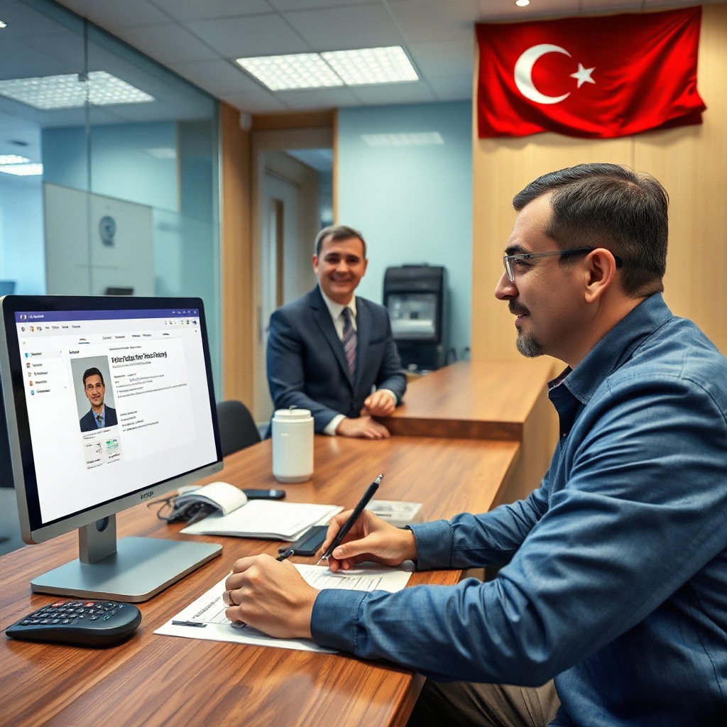 kimlik kartı başvurusu