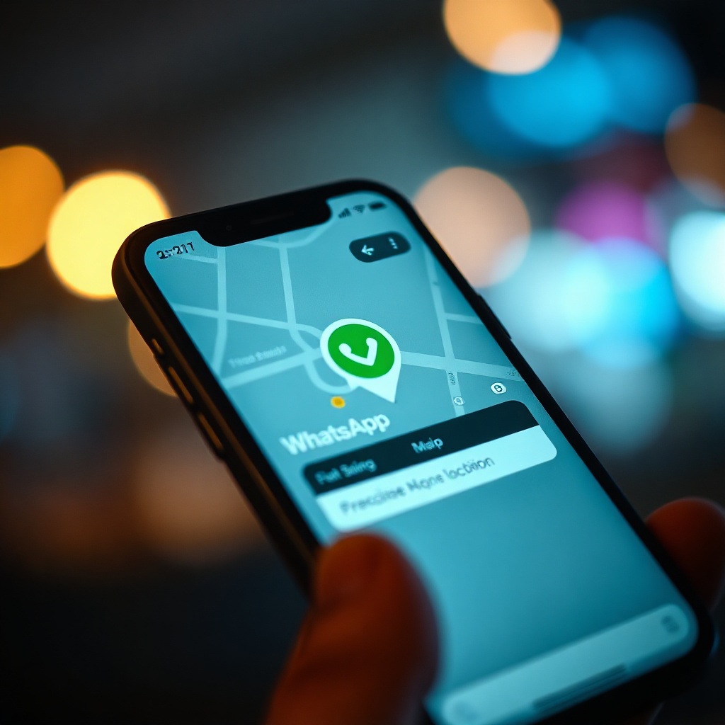WhatsApp konum paylaşımı